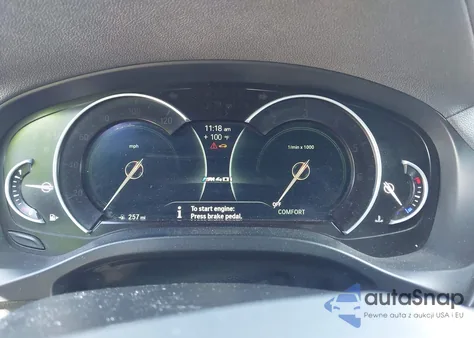 2019 BMW X4 M40I из США, поврежденный, VIN 5UXUJ5C53KLJ63907